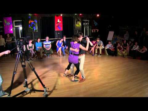 Yana Okhotenko & Stas Maximenko at Tantsclass Cup 2014 Blues Finals