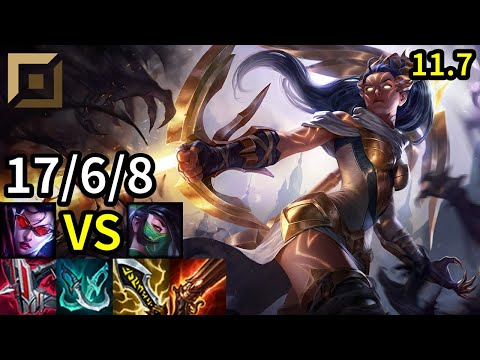 Vayne Top vs Akali - KR Master | Patch 11.7