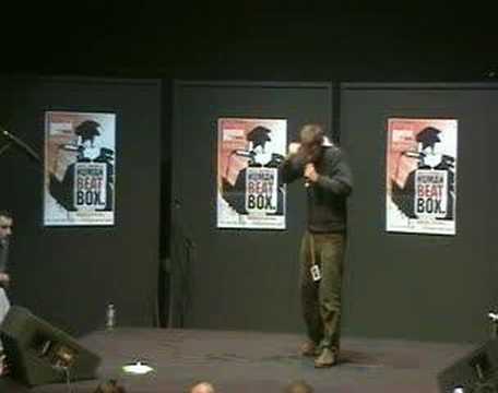 Aymeric at french beatbox championship 2006
