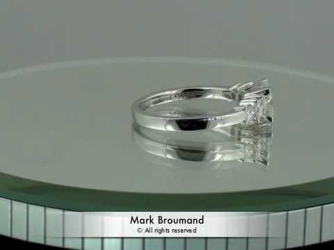 1.60ct Princess Cut Diamond Engagement Anniversary Ring - Mark Broumand