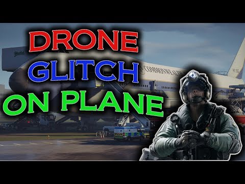 (OP) DRONE GLITCH ON PRESIDENTIAL PLANE - INFINITE SCANS! UNDER THE PLANE! *WORKING*