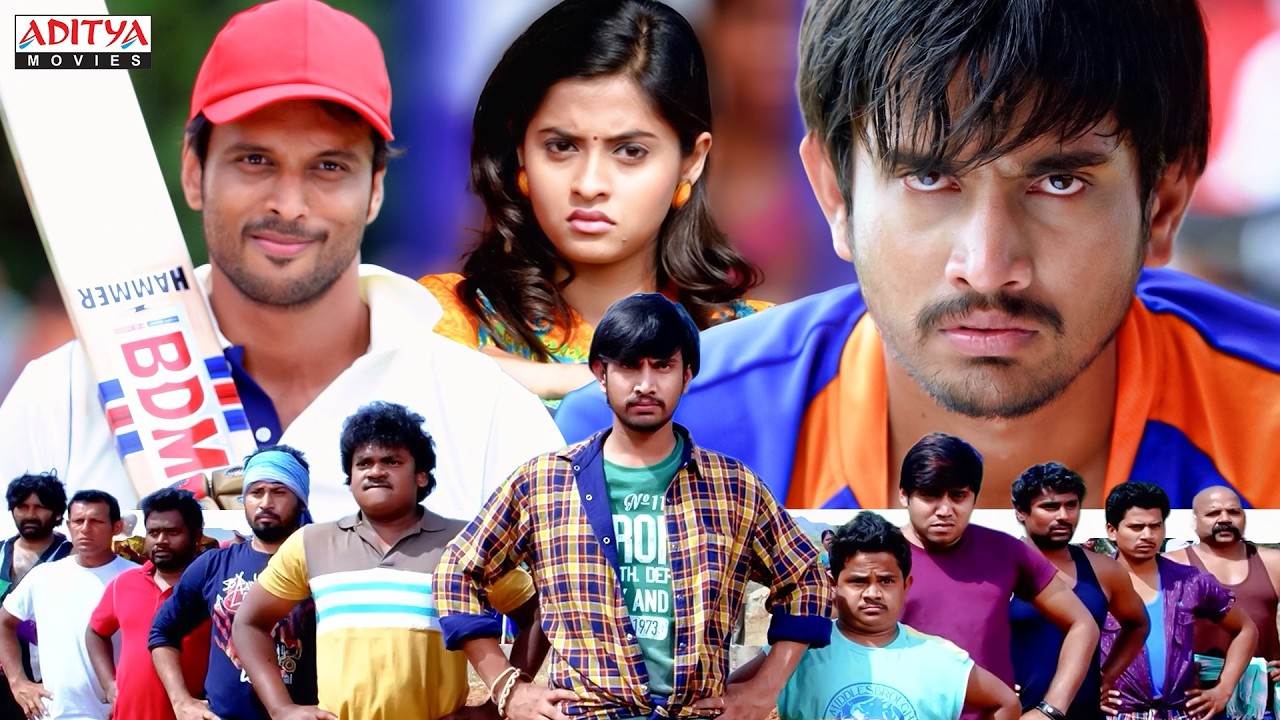 Tera Ashiq Cricket Match Scene | Raj Tarun, Arthana Binu | Hindi Dubbed Movies | Aditya Movies