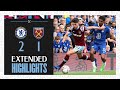 Extended Highlights | VAR Rules Out Late Equaliser | Chelsea 2-1 West Ham | Premier League
