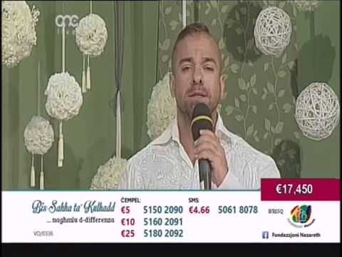 Aldo Busuttil - Con Te Partirò - Maratona Fondazzjoni Nazareth 2014