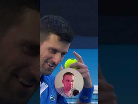 Арина Соболенко засмущала Джоковича. #shorts #Теннис #TennisLife