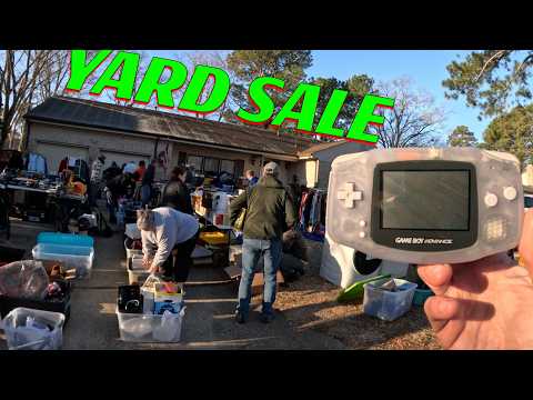 No one was ready for this YARD SALE! We couldn't Stop Buying!