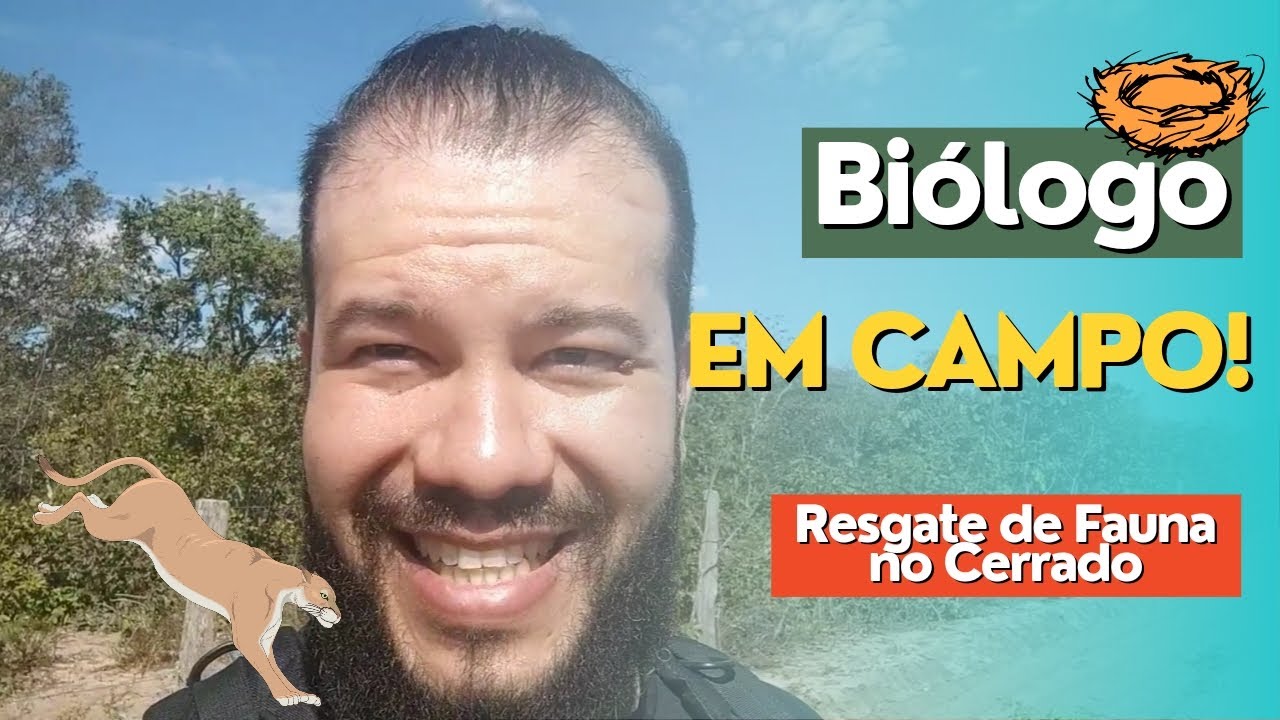 Vestígios de onça parda e isolamento de ninho! Resgate de fauna - Em campo com biólogo!