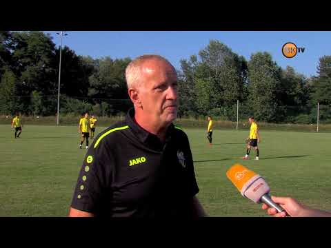 Trener NK Miklavž Boris Pisnik z novo ekipo na 35  memorialu v Staršah