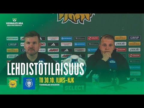 Lehdistötilaisuus | Ilves–HJK 30.10.2025