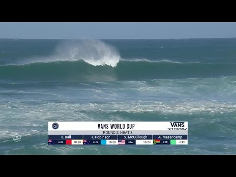 Vans World Cup, Men's Qualifying Series - Round 2 heat 3
