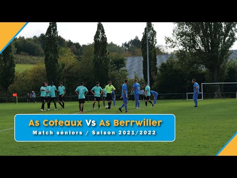 As Coteaux Vs As Berrrwiller - Match sénior - Saison 2021/2022