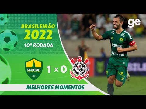 Gols e lances de Cuiabá x Corinthians