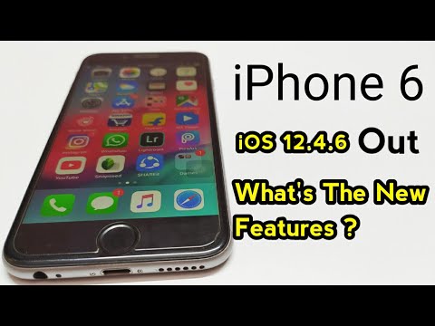 iOS 12.4.6 Released On iPhone 6 | What’s The New Features On iOS 12.4.6 in Kannada