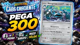 Probando el nuevo Metagross de 1 premio - CAOS CRECIENTE