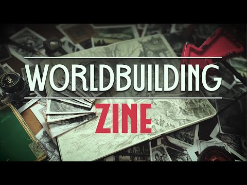 I'm Making a Zine for My Worldbuilding Project