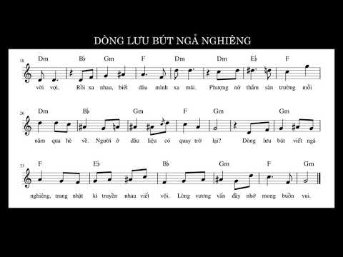 Dòng lưu bút ngả nghiêng - Nguyễn Ngọc Sơn