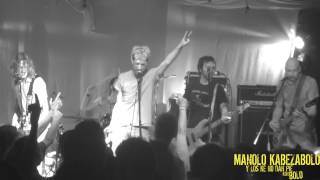 MANOLO KABEZABOLO Y LOS KE NO DAN PIE KON BOLO- Si todavía te kedan dientes (Sala Estraperlo 6-6-14)