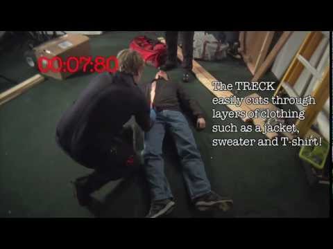 Trauma Shears Alternative - TRECK Trauma Shears, Seat Belt Cutter - Talon Rescue Tool