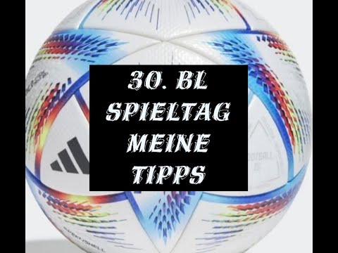 30. Bundesligaspieltag / Meine Tipps