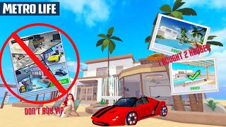 Roblox Metro Life VIP Review: Unveiling Disappointments & Regrettable Houses!