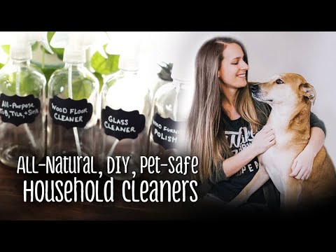 All-Natural, DIY, Pet-Safe Household Cleaners
