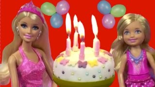 BARBIE'S LIFE IN THE DREAMHOUSE | CHELSEA'S BIRTHDAY PARTY | Toy Play | Princesses In Real Life