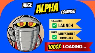 🚨HUGE ALPHA COMING🚨SUCCESSFUL LAUNCH | $TRASHY IS LOADING UP TO BE THE NEXT 1000X POTENTIAL GEM