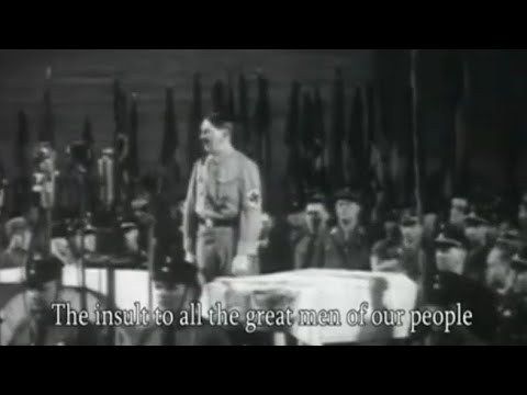 Hitler's First Speech as Reich Chancellor- Berlin Sportpalast Feb 1933