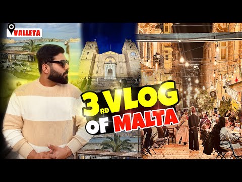 🇲🇹 Exploring VALLETTA – The Stunning Capital of Malta! | Malta Vlog 3