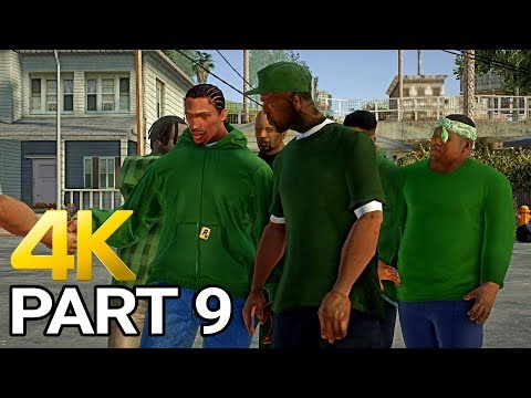GTA San Andreas Gameplay Walkthrough Part 9 - Grand Theft Auto San Andreas PC 4K 60FPS