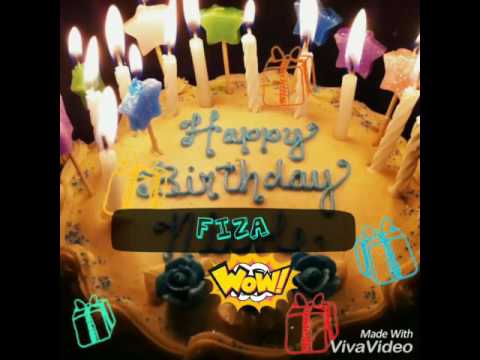 Happy birthday fiza