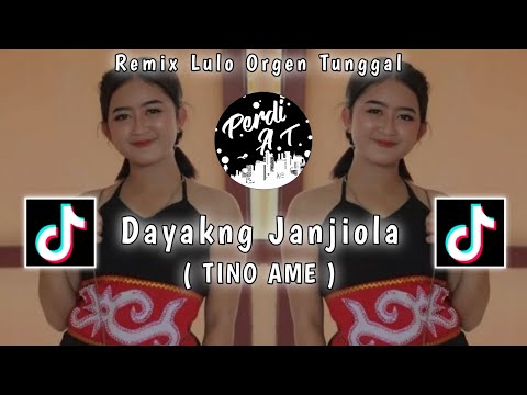 DAYAKNG JANJIOLA ( TINO AME ) || VERSI REMIX LULO ORGEN TUNGGAL || LAGU DAYAK VIRAL || By Perdi AT