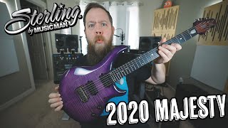 Video thumbnail for Sterling By Music Man 2020 Majesty! by Riffs, Beards & Gear