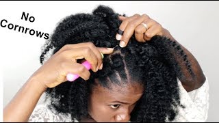 Can't Braid?..No Problem This Video Is For You SIS- NO CORNROWS CROCHET BRAIDS