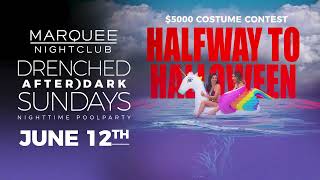 Halfway to Halloween! Spooky Nighttime Pool Party at Marquee Nightclub