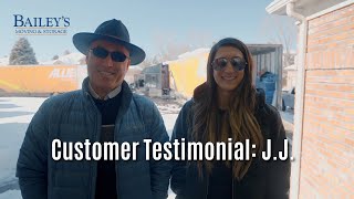 What is it like to use Bailey's Moving?