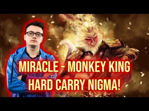 MIRACLE MONKEY KING CARRY NIGMA TO VICTORY ! NIGMA VS DGG DPC WEU DREAMLEAGUE SEASON 18 DOTA 2