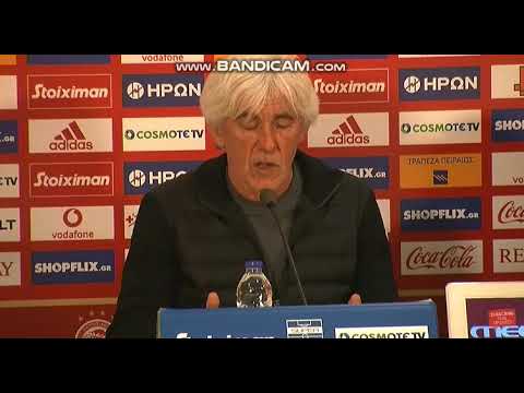 Ο Ιβάν Γιοβάνοβιτς απαντά σε ερώτηση που θίγει την ομάδα του με σεβασμό