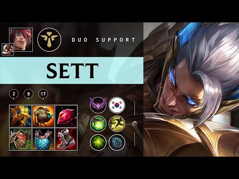 Sett Support vs Pantheon - KR Master Patch 25.24