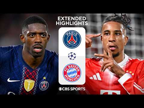 PSG vs. Bayern Munich: Extended Highlights | UCL Semifinals - Leg 1 | CBS Sports Golazo