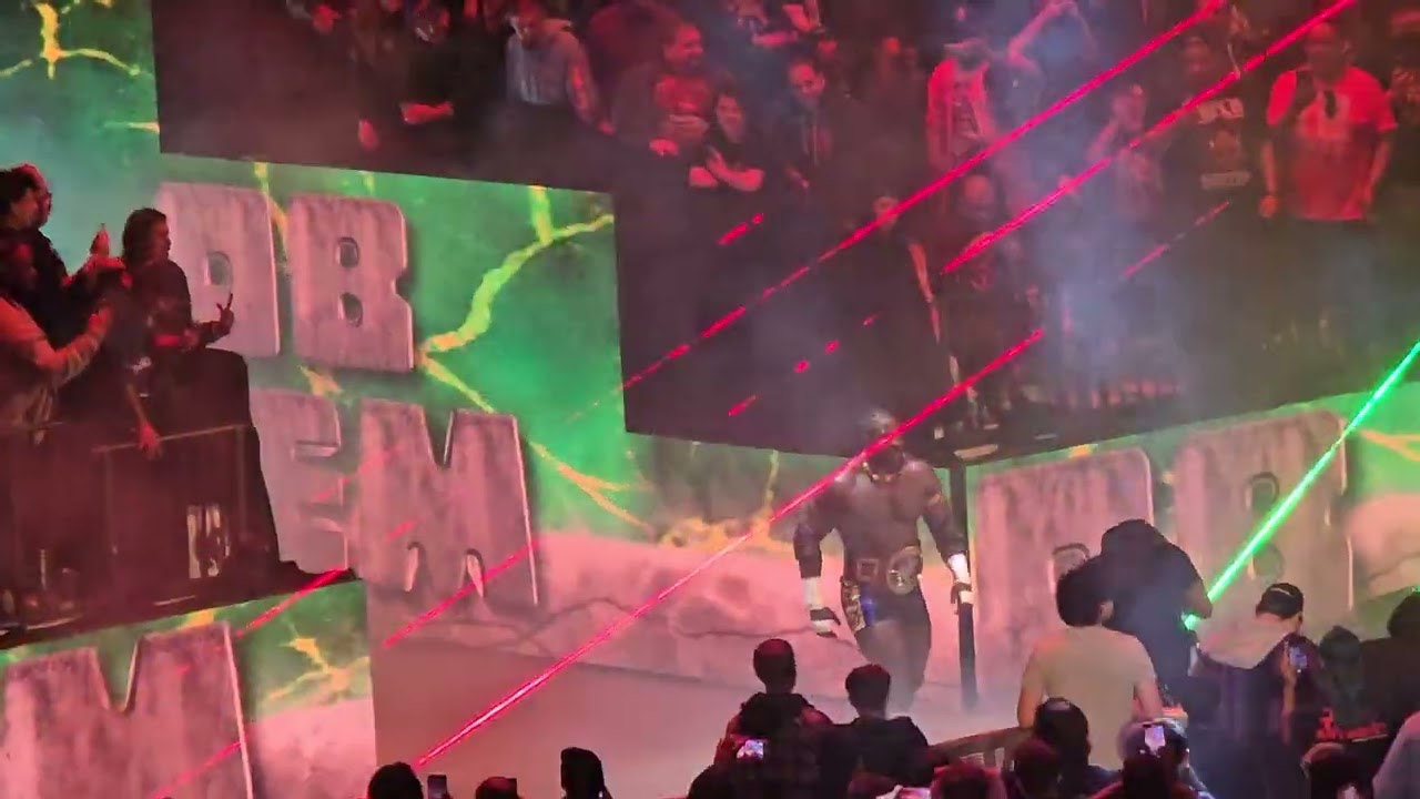 NXT Stand and Deliver 2024- Oba Femi Entrance #WWE #WWENXT #StandAndDeliver