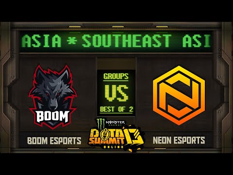 BOOM vs Neon Game 1 - Monster Energy Dota Summit 13 Online SEA: Groups w/ Basskip