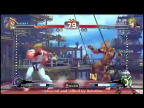 Daigo (Ken) vs. GamerBee (Adon) SSF4 match part 2