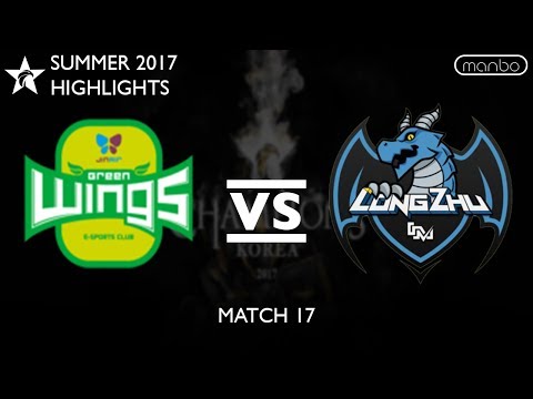JAG vs LZ All Games Highlights LCK Summer 2017 Jin Air Greenwings vs Longzhu Gaming LoL eSports