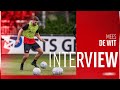 Mees de Wit: 'Weer even wennen met mijn voet' | Interview