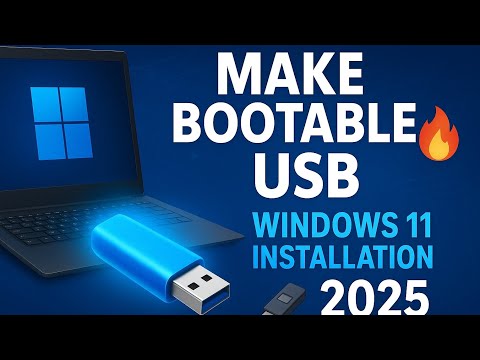 How to Make a Bootable USB for Windows 11 || 100% Working 2025 Method || full Urdu/Hindi tutorial