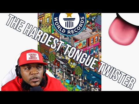 TWIGGA TONGUE TIED - the hardest tongue twister(REACTION)