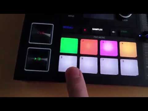 Traktor Kontrol S4 MK3 Deck color and remix deck use all pads mapping (Part. 1)