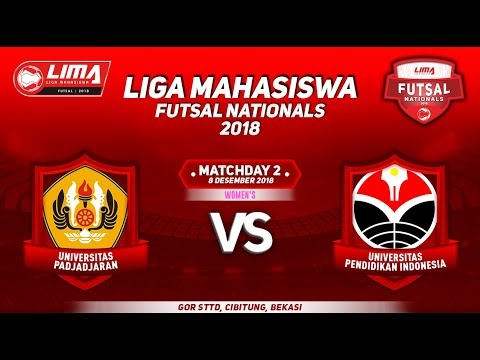 UNPAD VS UPI WOMEN'S LIMA FUTSAL NATIONALS 2018