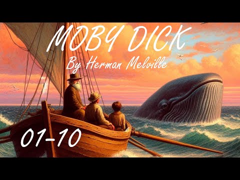 Moby Dick By Herman Melville - Chapters 1 to 10 [Modern English, Full Captions]